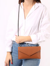 Medium Leather Paddock Clutch Bag Etrier Silver paddock TLOS1670-vue-porte