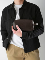 Leather Flandres Toiletry Kit Etrier Brown flandres EFLA920M-vue-porte