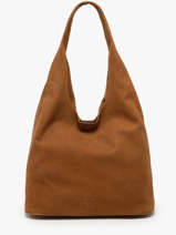 Hobo L Cavalier Nubuck Cuir Etrier Marron cavalier nubuck ECAN154L