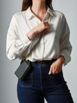 Porte-monnaie Equestre Cuir Etrier Beige equestre EEQT096M-vue-porte