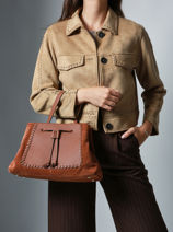 Sac Bandoulire Brumby Etrier Marron brumby EBRU148M-vue-porte