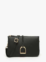 Sac Bandoulire Etrier Noir torsade ETOS0142