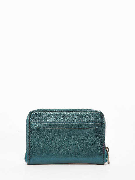 Porte-monnaie Etincelle Irisée Cuir Etrier Bleu etincelle irisee EETI900 vue secondaire 2