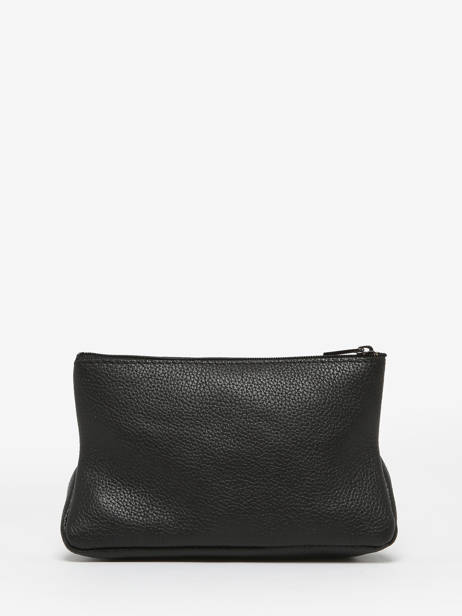 Pouch Madras Leather Etrier Black madras EMAD853 other view 2