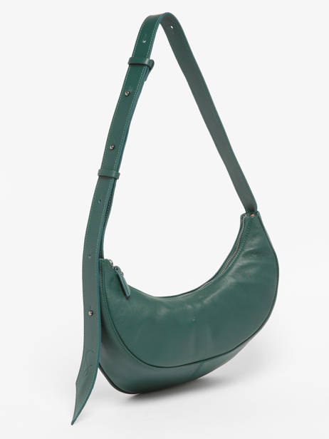 Crossbody Bag Sosoomao Leather Etrier Green sosoomao ECSO057M other view 2