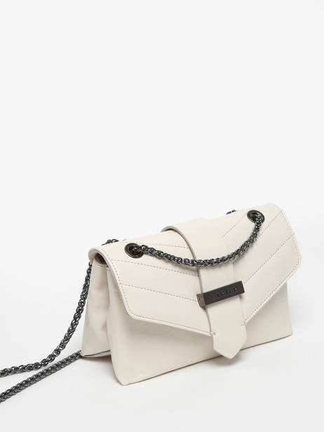 Crossbody Bag Jana Amour Leather Etrier White jana amour EJAM002R other view 2