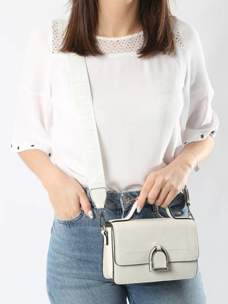 Small Leather Altesse Crossbody Bag Etrier White altesse EALT048S other view 1