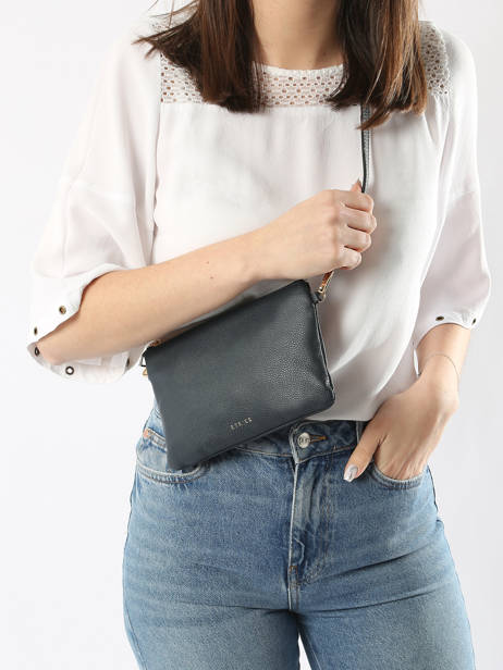 Sac Bandoulière Tradition Cuir Etrier Bleu tradition ETRA0141 vue secondaire 1