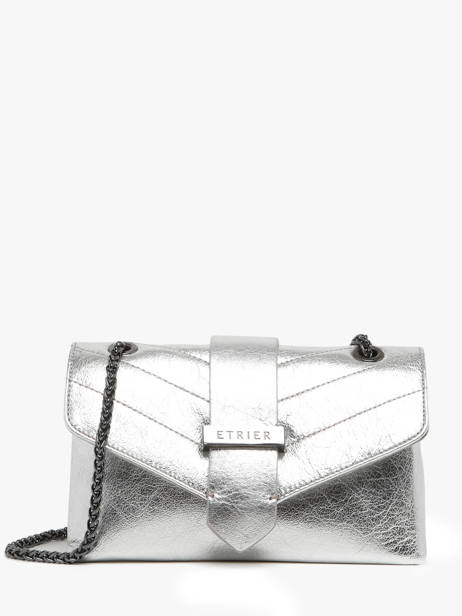 Sac Bandoulière Jana Irise Cuir Etrier Argent jana irise EJIR002R