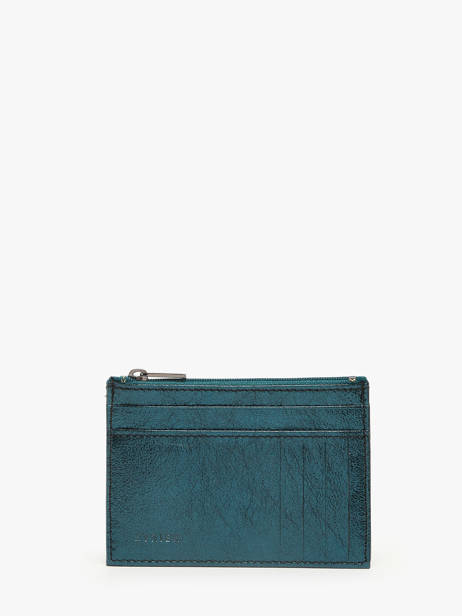 Porte-cartes Etincelle Irisée Cuir Etrier Vert etincelle irisee EETI5004