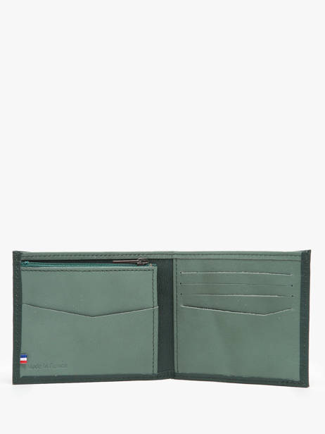 Portefeuille Porte-monnaie Cadence Cuir Etrier Vert cadence ECAD5009 vue secondaire 1