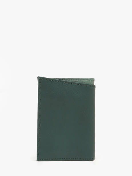 Wallet With Coin Purse Cadence Leather Etrier Green cadence ECAD5010 other view 2