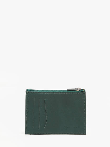 Porte-cartes Porte-monnaie Cadence Cuir Etrier Vert cadence ECAD5012 vue secondaire 2