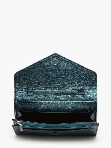 Wallet Etincelle Irisée Leather Etrier Green etincelle irisee EETI5008 other view 1