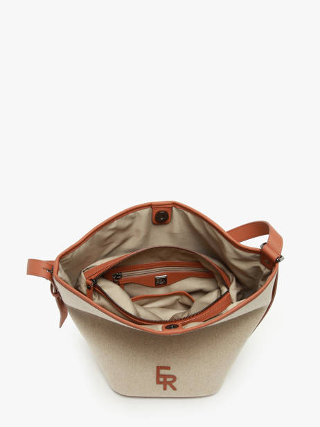 Crossbody Bag Backpack M Cavalier Toile Etrier Beige cavalier toile ECLT126M other view 4