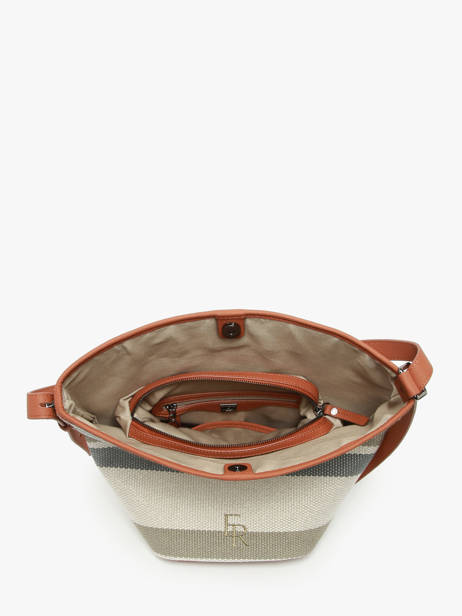 Crossbody Bag Backpack M Cavalier Toile Etrier Beige cavalier toile ECLT126M other view 4