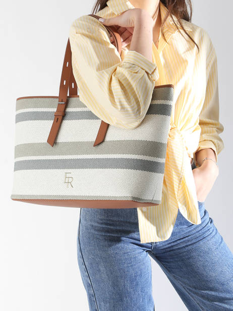 Cabas Cavalier Toile Etrier Beige cavalier toile ECLT127M vue secondaire 1