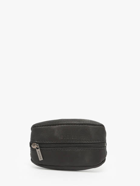 Porte-monnaie Oil Cuir Etrier Noir oil EOIL043