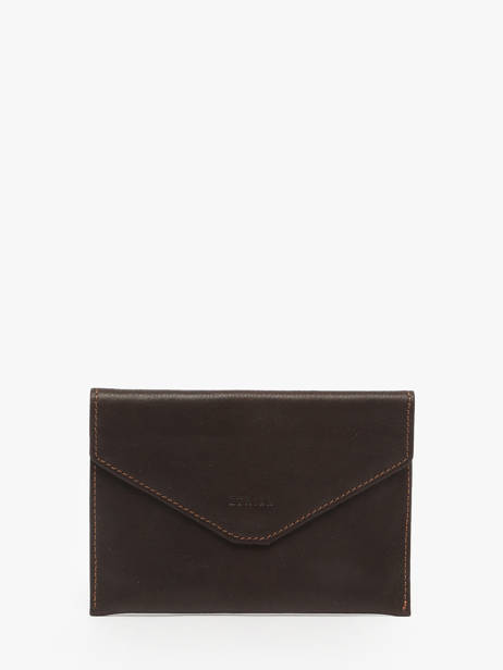 Porte-papiers Oil Cuir Etrier Marron oil EOIL054