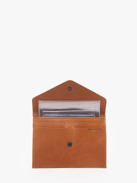 Porte-papiers Oil Cuir Etrier Marron oil EOIL054 vue secondaire 1