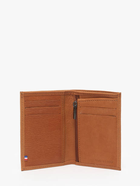 Wallet With Coin Purse Oil Leather Etrier Brown oil EOIL5007 other view 1