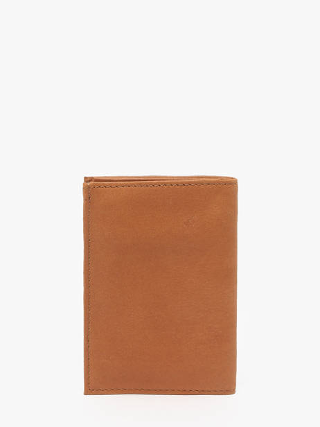 Wallet With Coin Purse Oil Leather Etrier Brown oil EOIL5007 other view 2