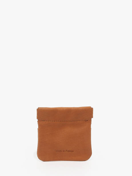 Porte-monnaie Oil Cuir Etrier Marron oil EOIL5005 vue secondaire 2