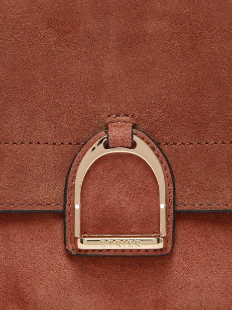 Sac Bandoulière M Altesse Suede Etrier Marron altesse suede EASU048M vue secondaire 5