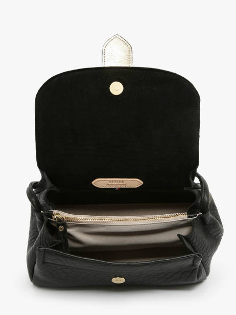 Shoulder Bag M Agnes Leather Etrier Black agnes EAGC205M other view 8
