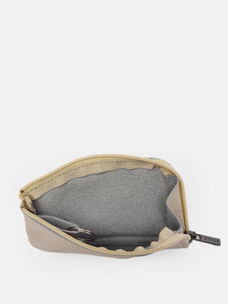 Coin Purse Leather Etincelle Irisée Etrier Gold etincelle irisee EETI811 other view 1