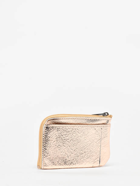 Coin Purse Leather Etincelle Irisée Etrier Gold etincelle irisee EETI811 other view 2